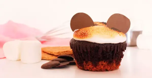 Mickey smores cupcake