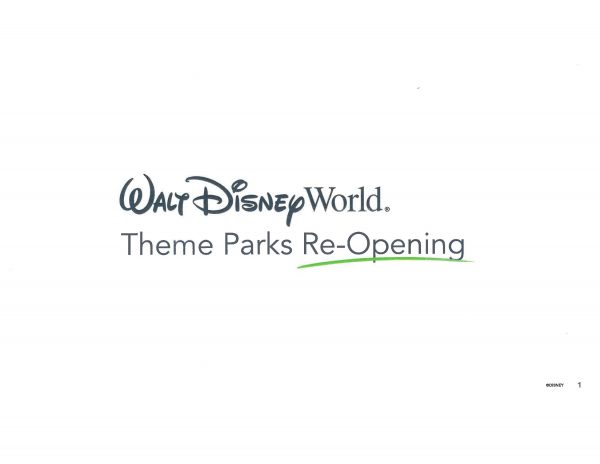 Walt Disney World Proposed Plan