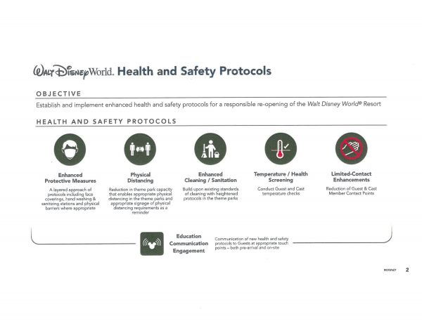 Disney World Reopening Plans from the Orange County Recovery Task Force meeting