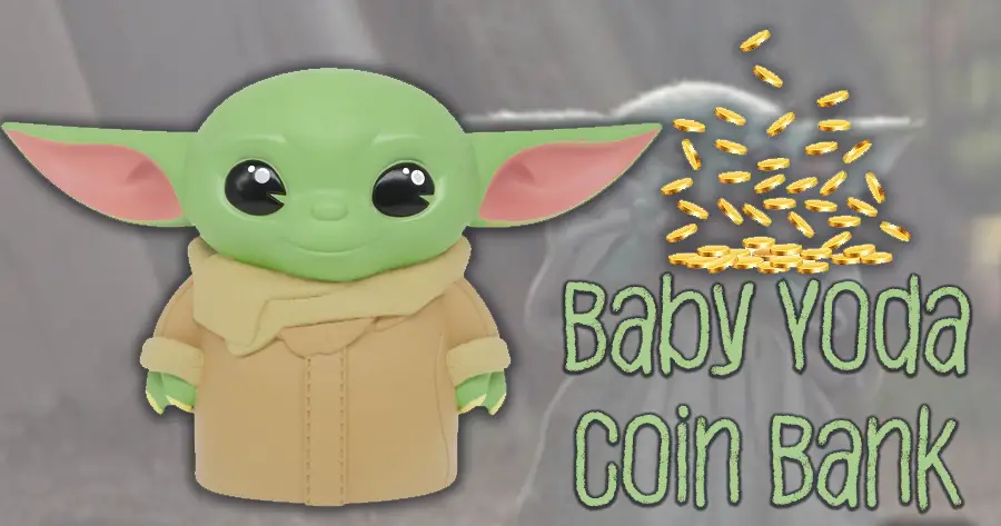 Fun New Baby Yoda Coin Bank From Monogram International