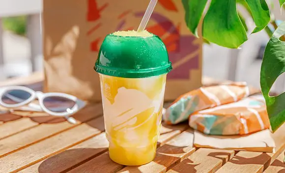 Missing Disney? Try this Dole Whip Drink from Taco Bell!