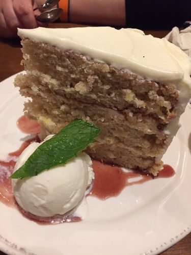 Hummingbird Cake from Chef Art Smith’s Homecomin in Disney Springs!