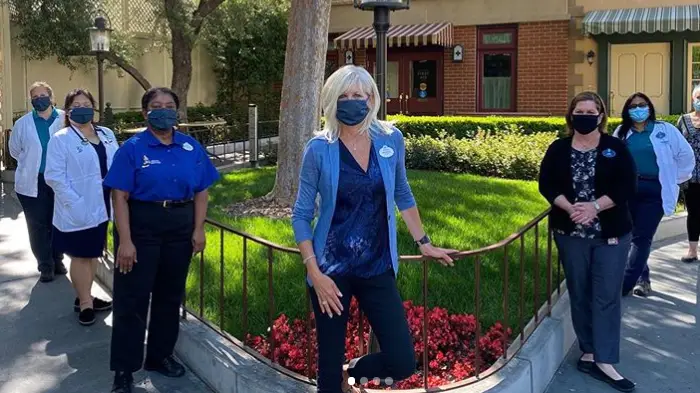 Disneyland President Rebecca Campbell Celebrates Nurses Week at Disneyland