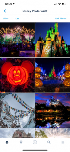 New Halloween Wallpapers Added to the My Disney Experience App
