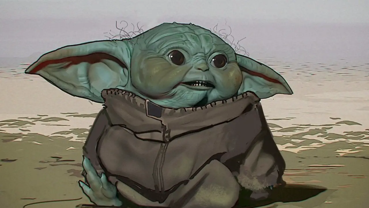 Lucasfilm Reveals Freaky Original Concept Art for “Baby Yoda” in The Mandalorian