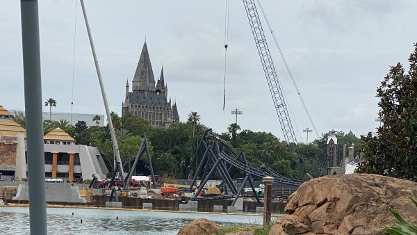 Universal’s Jurassic Park ‘Velocicoaster’ Construction Update