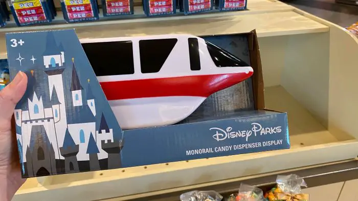 Fun New Disney Monorail PEZ Dispenser Display Now at Disney Springs