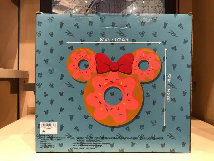 Minnie Mouse Donut Float