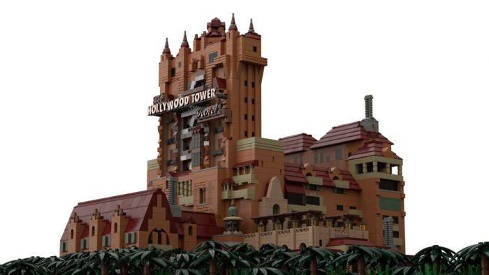 Stunning Tower Of Terror LEGO Build By Victor Leparc