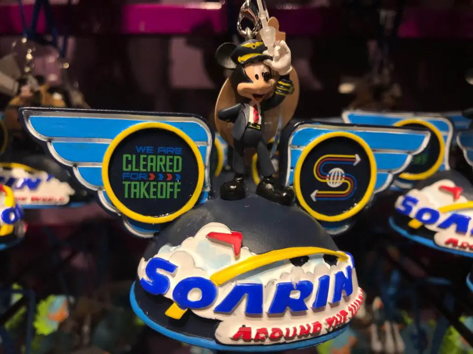 New Epcot Attractions Mickey Ear Ornaments Now Available