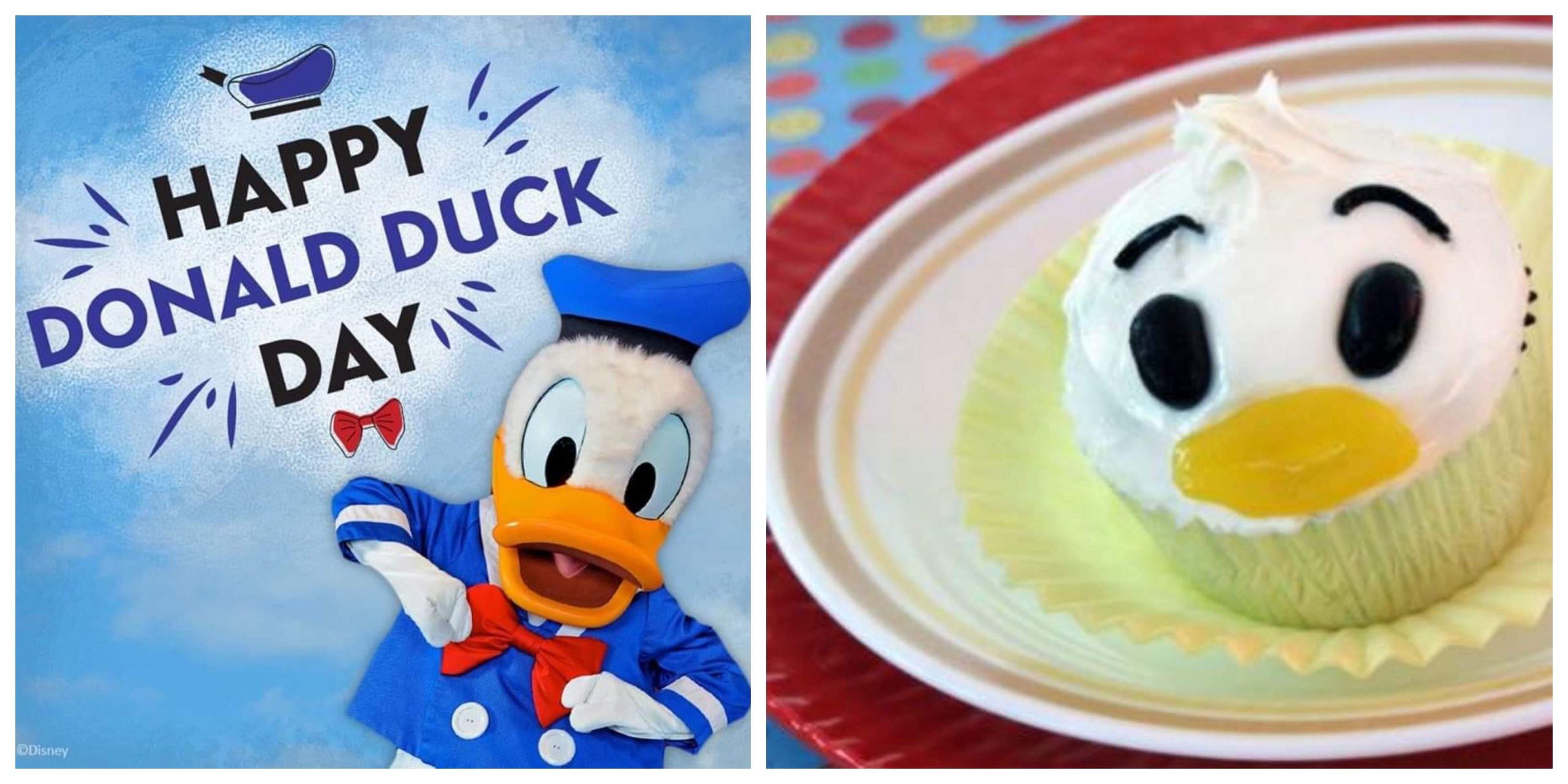 Donald Duck Cupcake Recipe