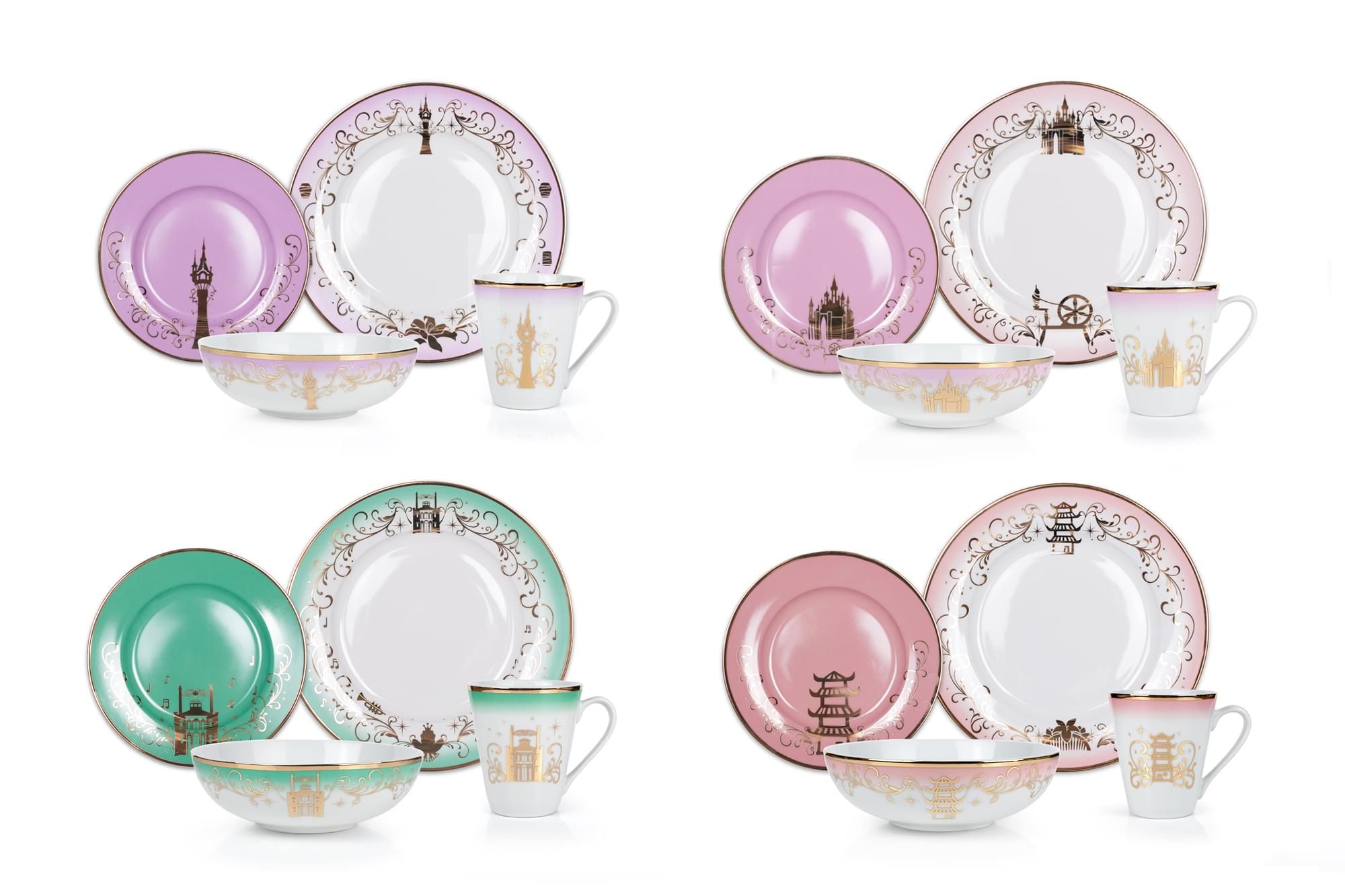 Gorgeous New Disney Princess Dinnerware Second Collection