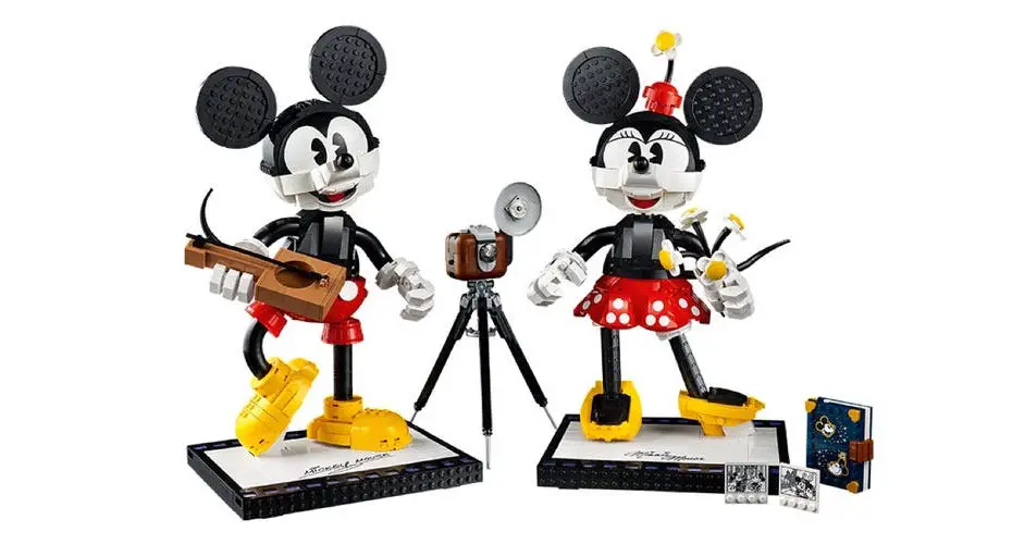 Playful New Mickey And Minnie LEGO Buildable Characters Coming Soon