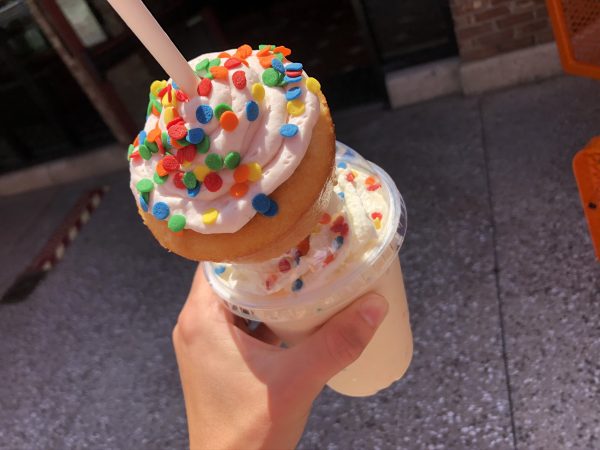 Vivoli Il Gelato’s Birthday Cake Shake at Disney Springs is a Party in a Cup