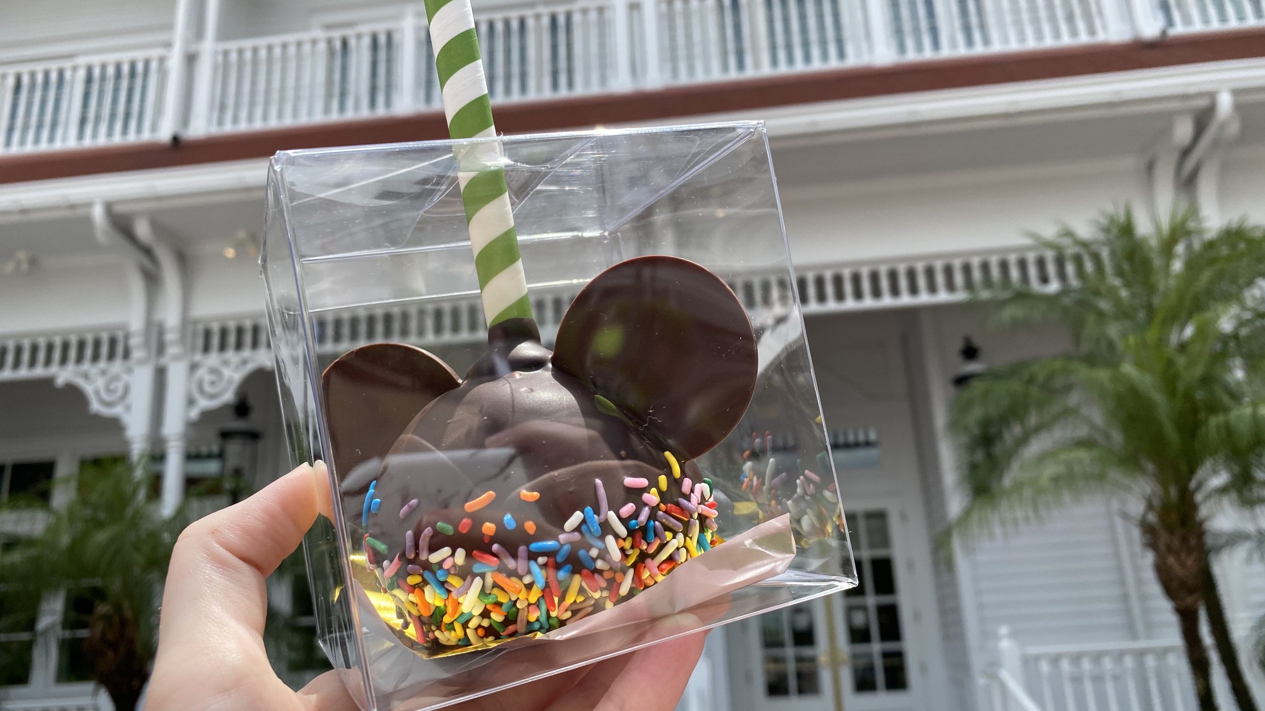 Delicious New Welcome Back Mickey Cake Pop Now At Walt Disney World