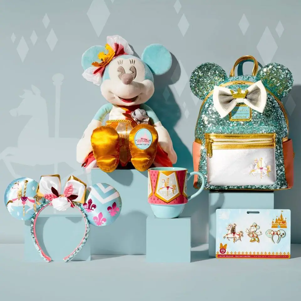 New King Arthur Carousel Minnie Main Attraction Collection Series 7