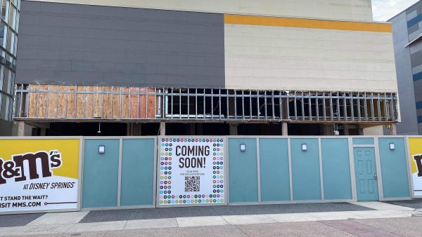 M&M Store in Disney Springs Construction Update