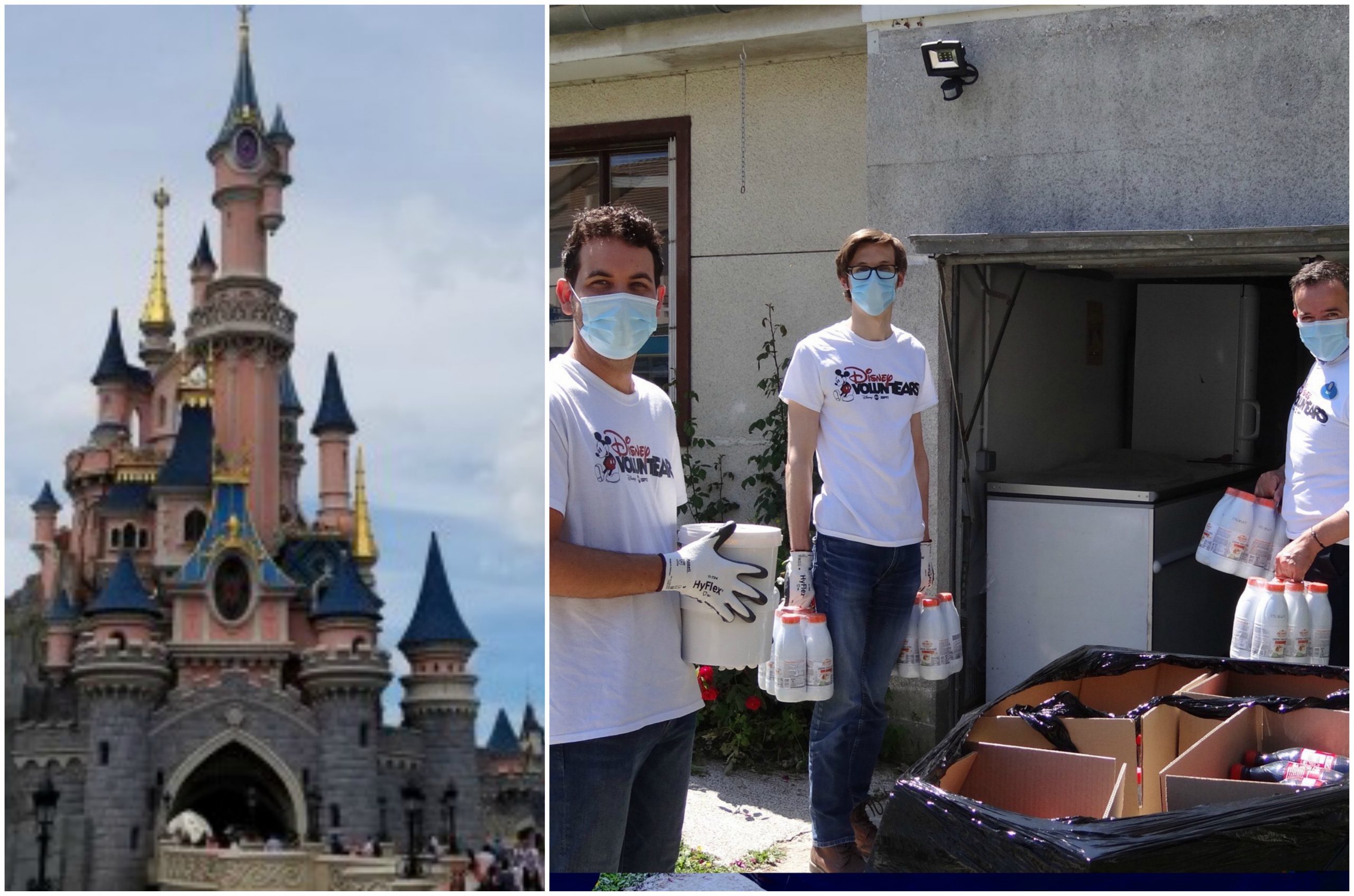 Disneyland Paris donates more than 1.5 million euros in food and medical supplies!