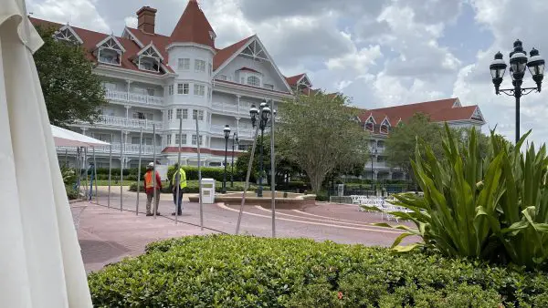 Disney’s Grand Floridian Is Preparing For The NBA Players With New Fence