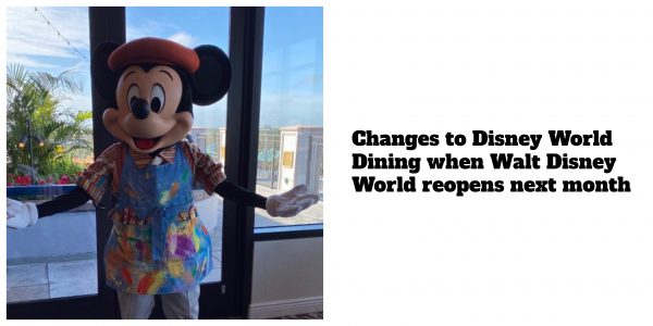 Changes to Disney World Dining