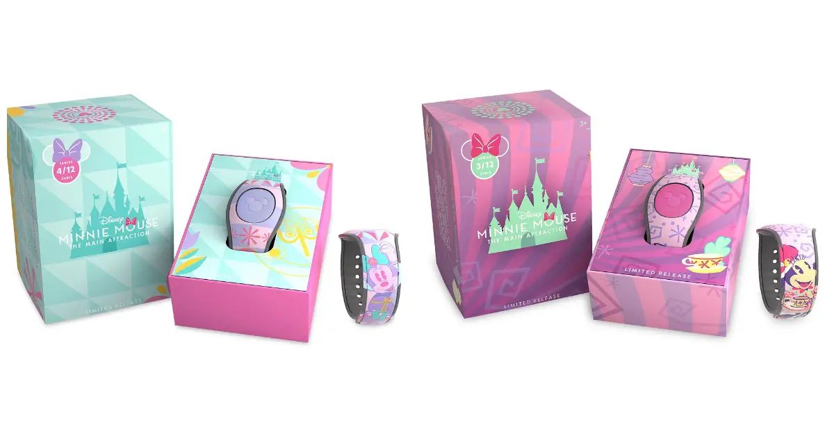 New Minnie The Main Attraction MagicBands Are Now Available