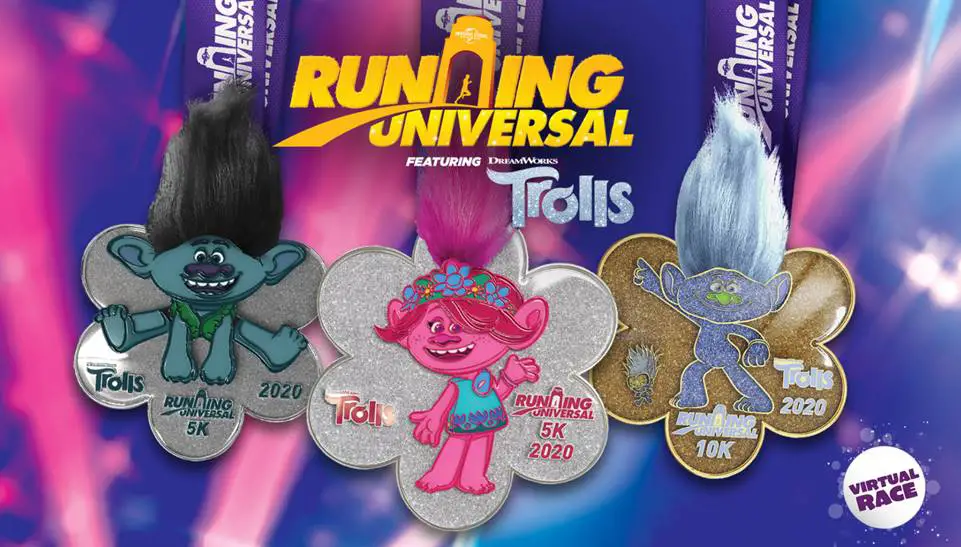 Running Universal Virtual Race Featuring DreamWorks Animation’s Trolls
