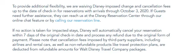 Disney World Waiving Cancellation and Change Fees for a Limited Time