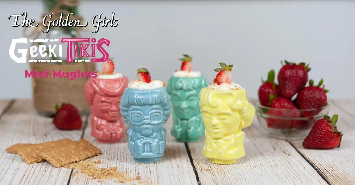 The Golden Girls Geeki Tiki Mugs Are Now Adorable Mini Muglets