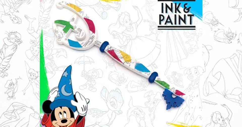Fun New Ink And Paint Disney Store Key Coming Soon