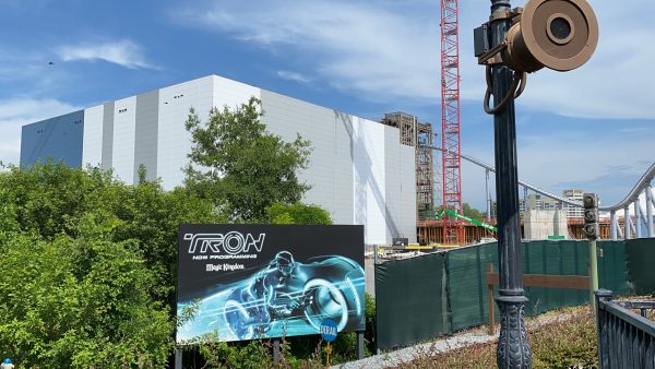 Tron Coaster Construction Update