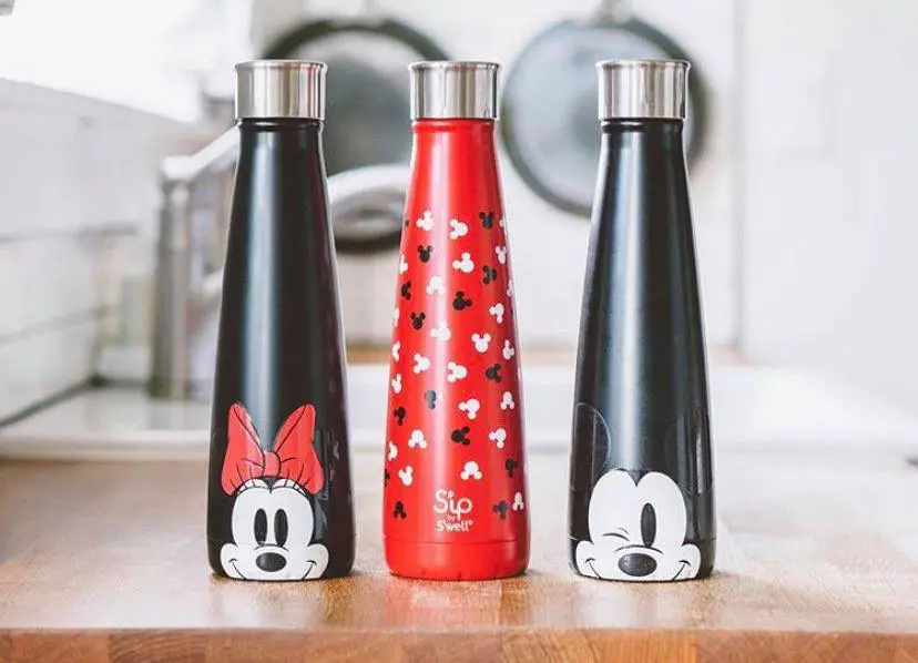 New Mickey And Minnie Water Bottles From Sip by S’well
