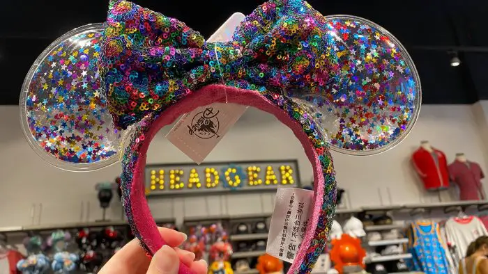 Confetti Minnie Mouse Ears
