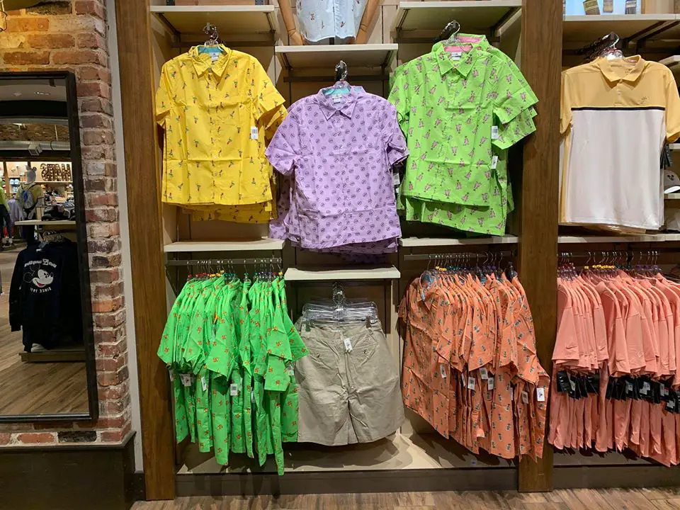 Colorful New Disney Button-Down Shirts Have Stylish Character