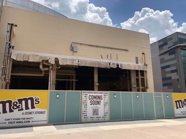 M&M’s Store constuction update for Disney Springs