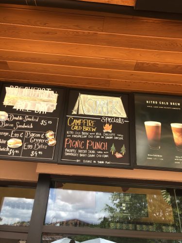 New Picnic Punch now available at Starbucks in Disney Springs