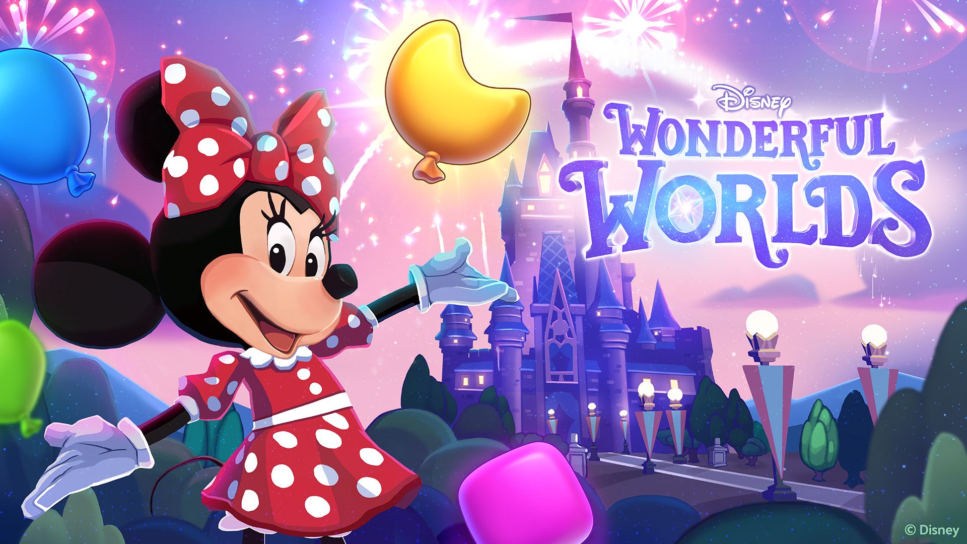 Coming soon an all new puzzle game for Disney fans… Disney Wonderful Worlds!