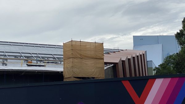 Construction Continues On The Guardians of the Galaxy Coaster At Epcot