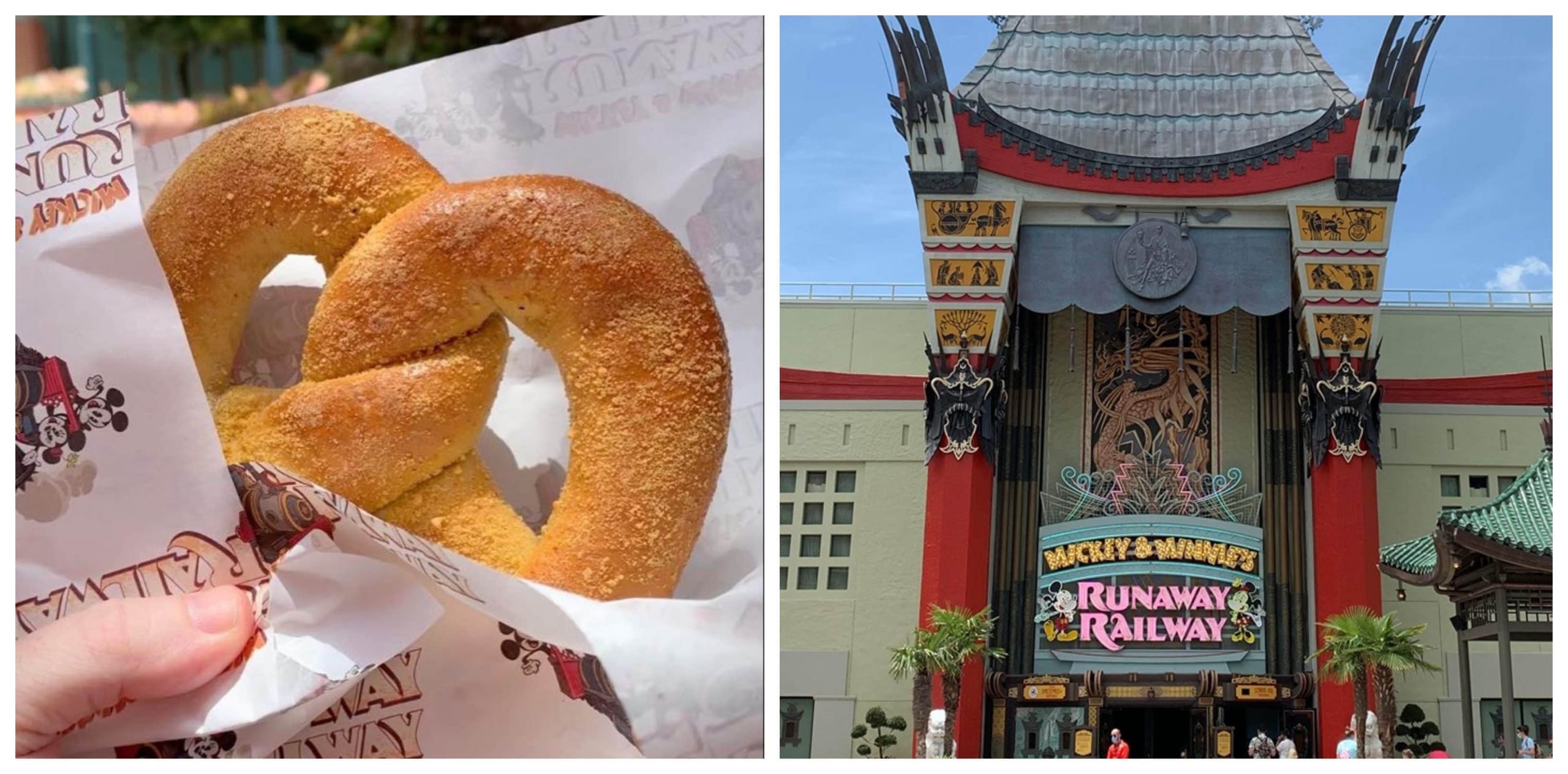 Cream Cheese Pretzels are Back at Hollywood Studios