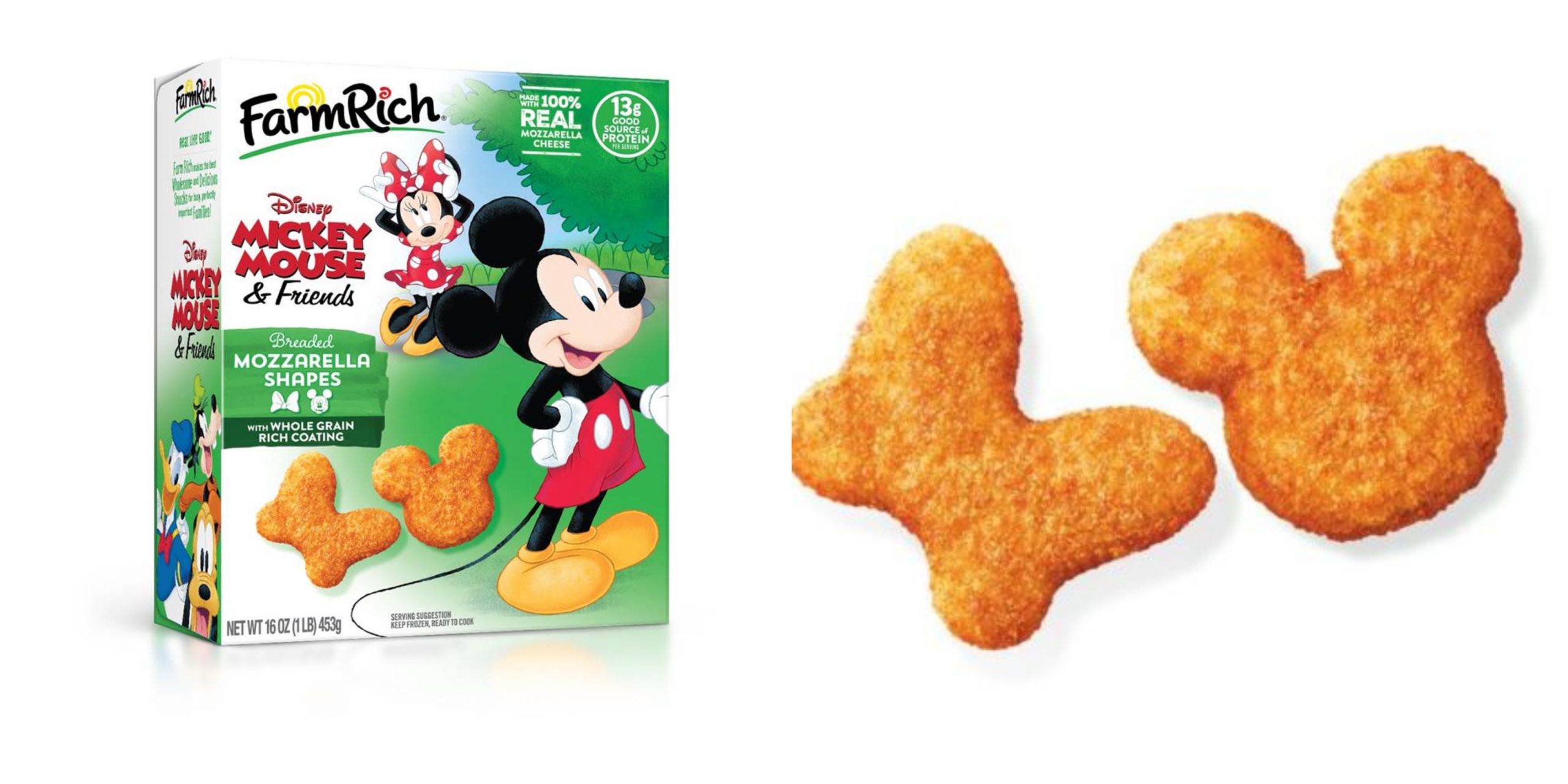 New Mickey & Minnie Mozzarella Shapes available at a store near you