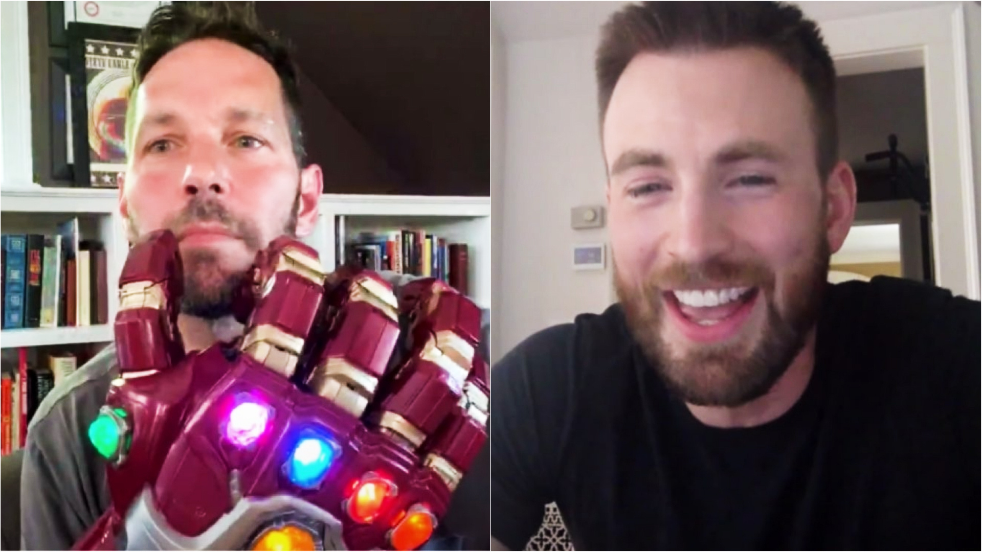 Marvel Actors Chris Evans and Paul Rudd Interview Each Other for Actor on Actors
