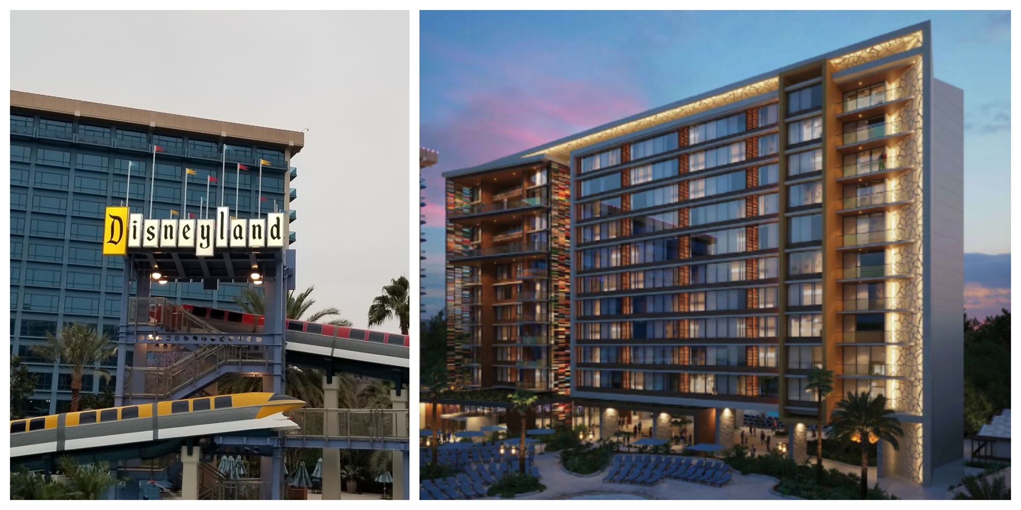 First look at the Disney Vacation Club Tower Coming to Disneyland Hotel