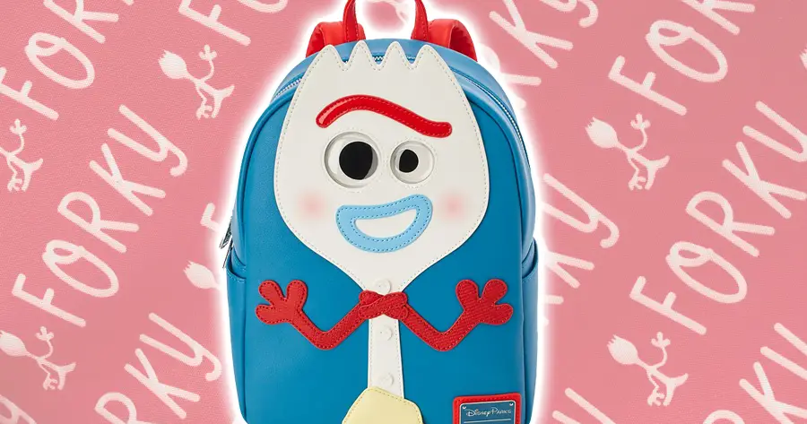 The Forky Loungefly Backpack Brings Bonnie’s Favorite Toy To Life