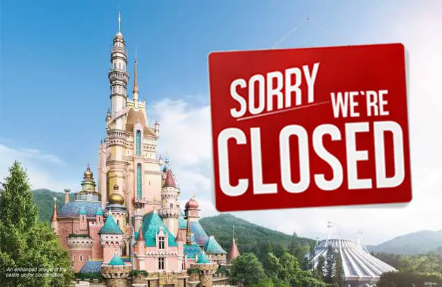 Breaking: Hong Kong Disneyland Officially closing on July 15th