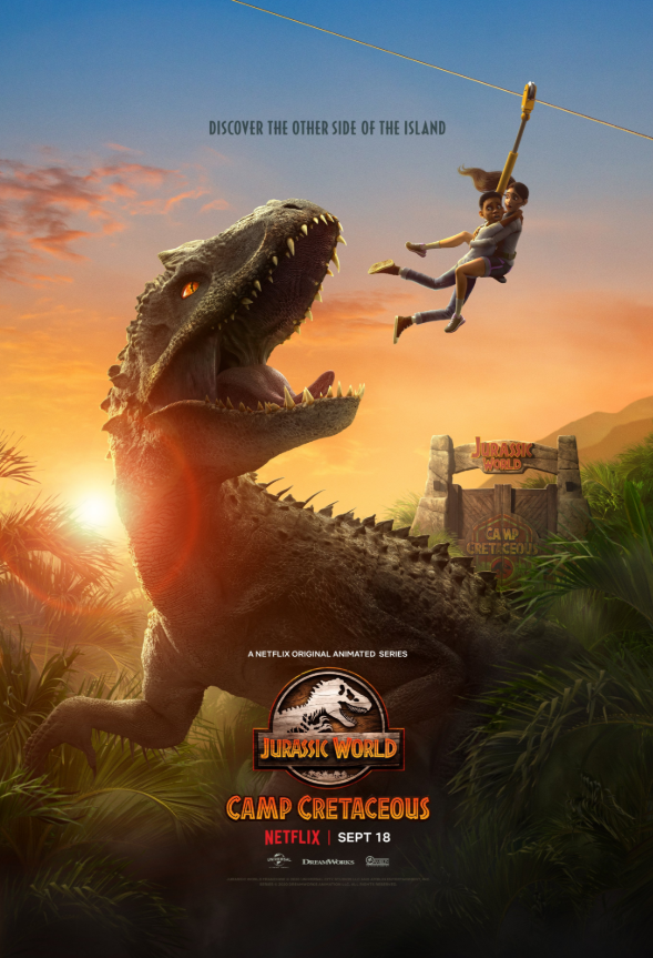 First Jurrasic World TV show Coming to Netflix | Chip and Company
