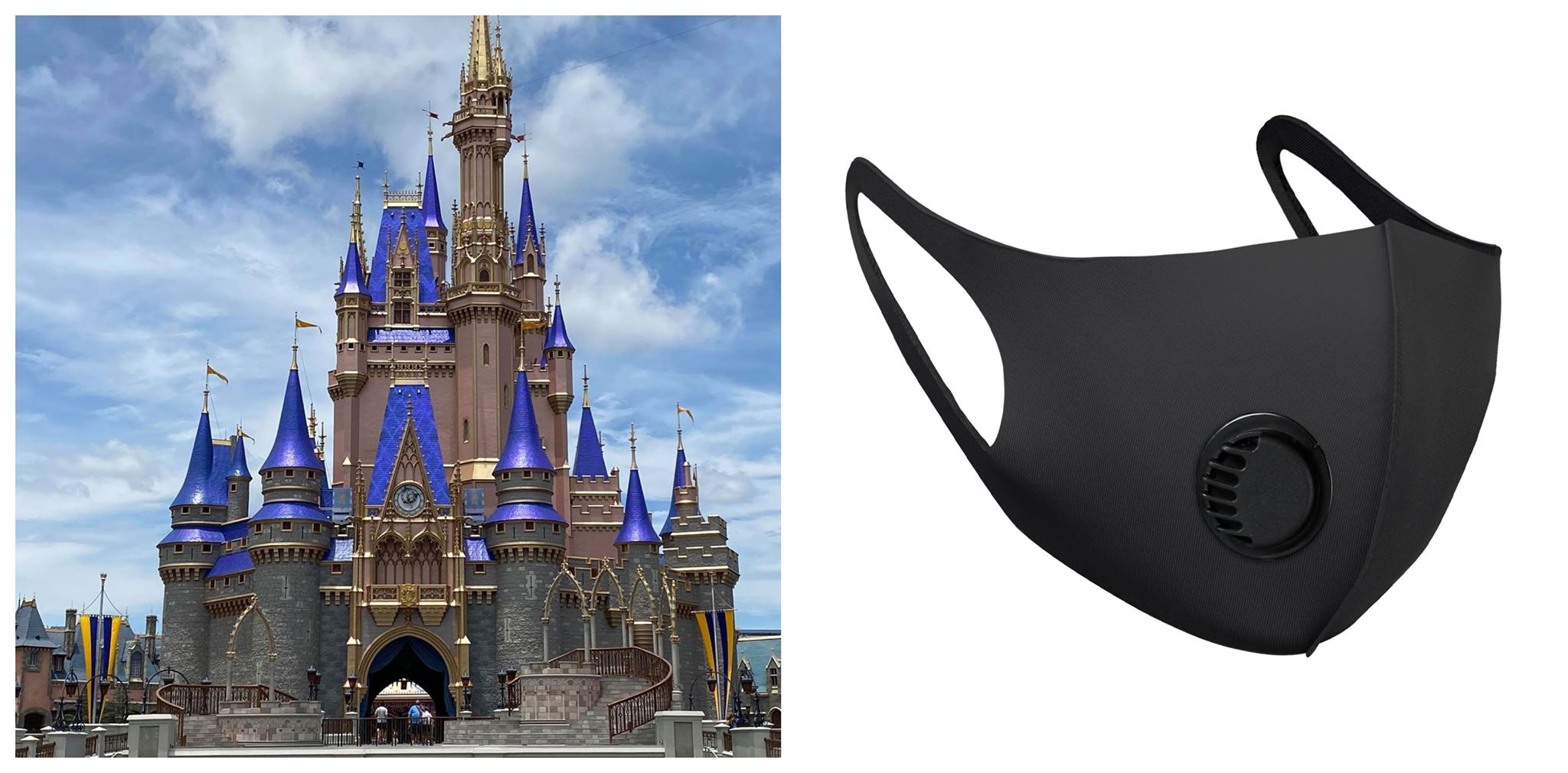 Disney bans Masks with Valves or Holes