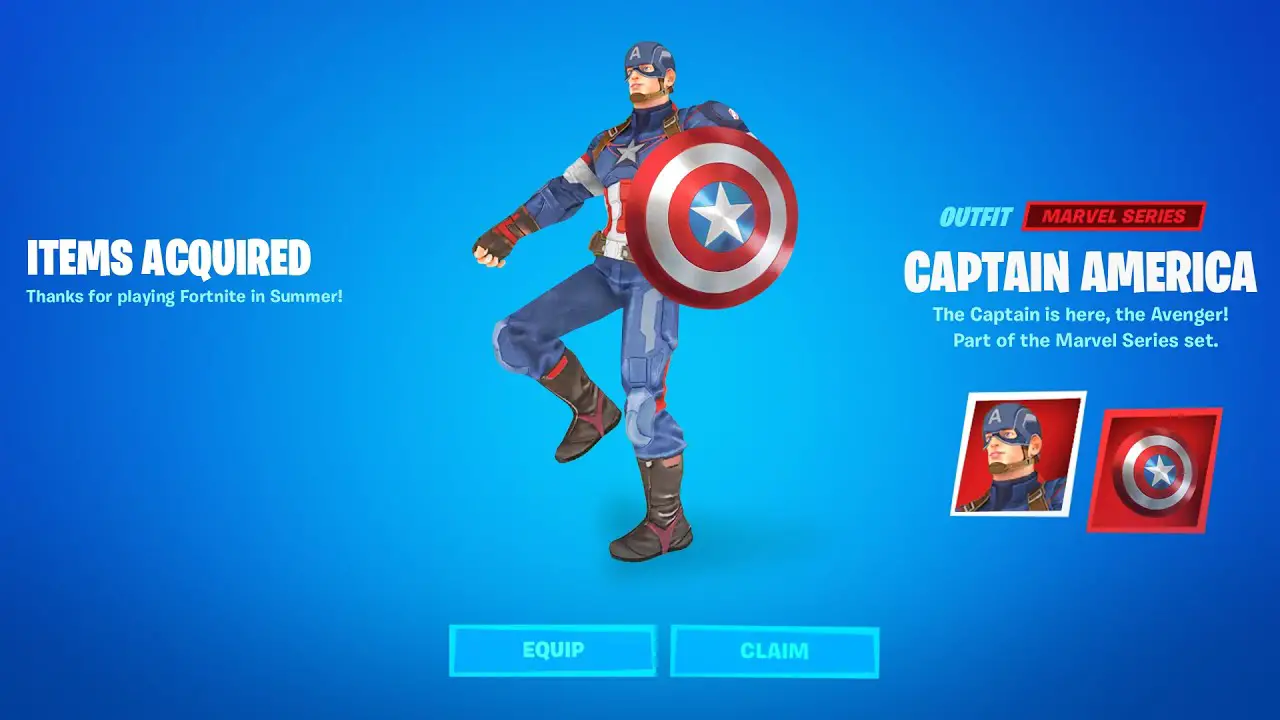 New Leak Reveals Captain America May be Coming to Fortnite