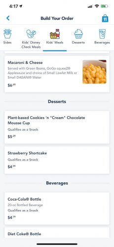 Sunshine Seasons in Epcot Offering a very Limited Menu