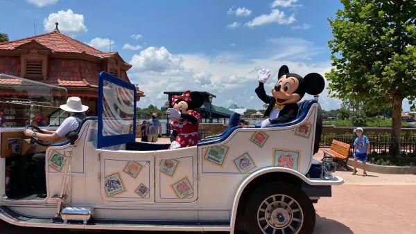 Mickey, Minnie & Friends Roll into Epcot