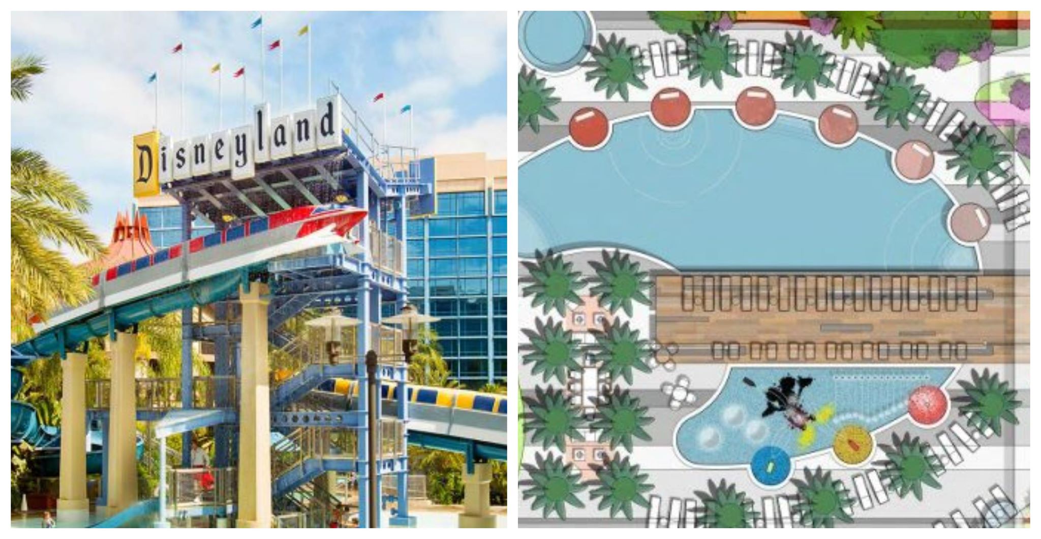 Mickey’s Ink & Paint Pool Coming to New Disneyland Hotel DVC Tower