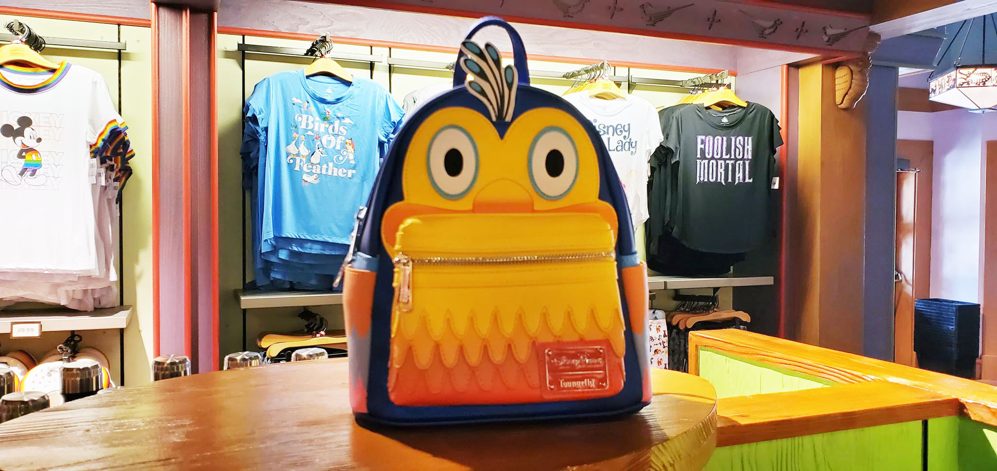 New Kevin Loungefly Backpack Has Us Flapping Our Feathers!